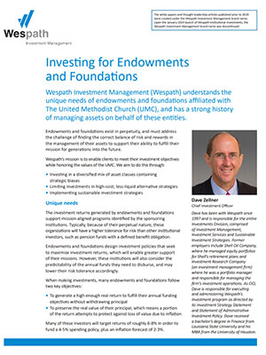 Investing for Endowments and Foundations cover image
