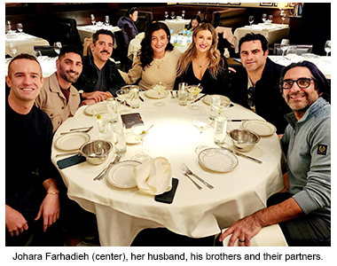 photo of Farhadieh family gathering