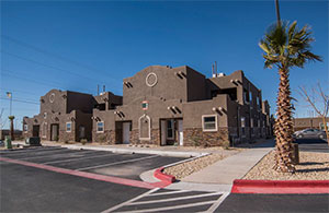 photo of Socorro Palms apartments exterior in Soccoro, Texas